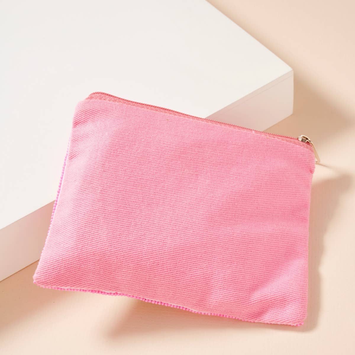 Clutch - "Day Dinking" Beaded Coin Pouch: Multi-Colored / One / B4KP421