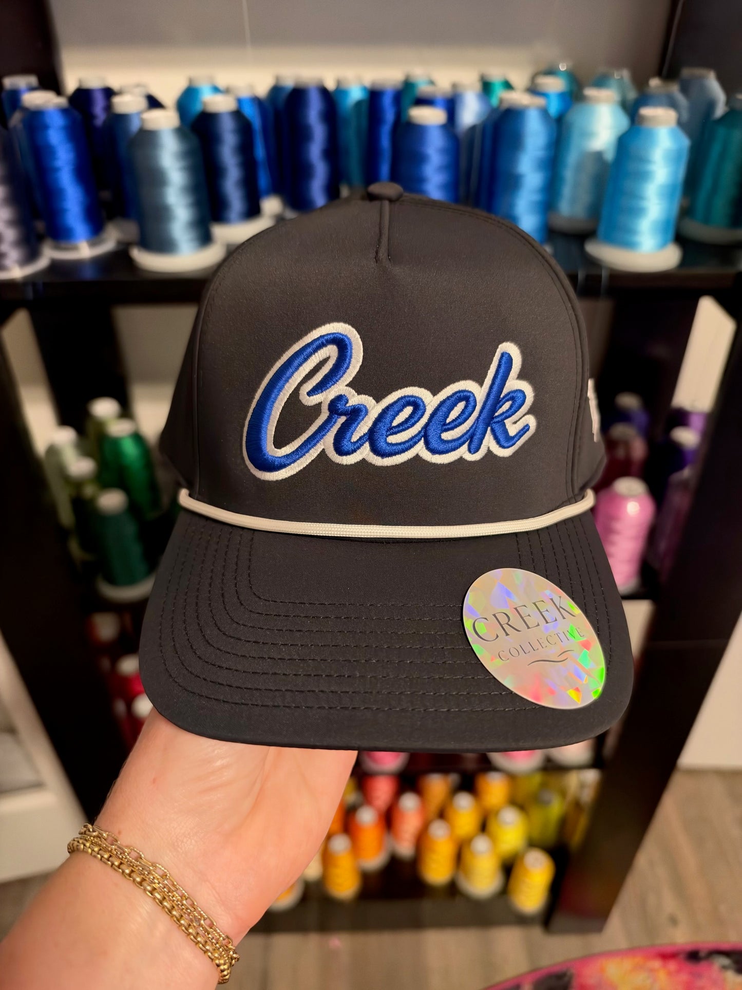 SCRIPT CREEK - BRANDED BILLS- BLACK