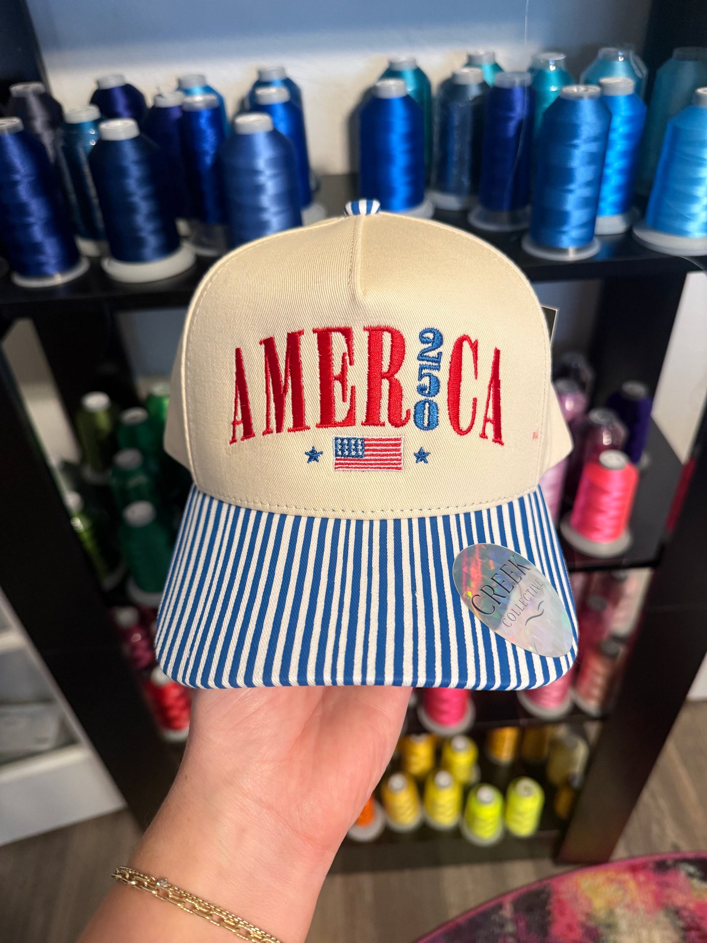 Blue Stripped America - 250