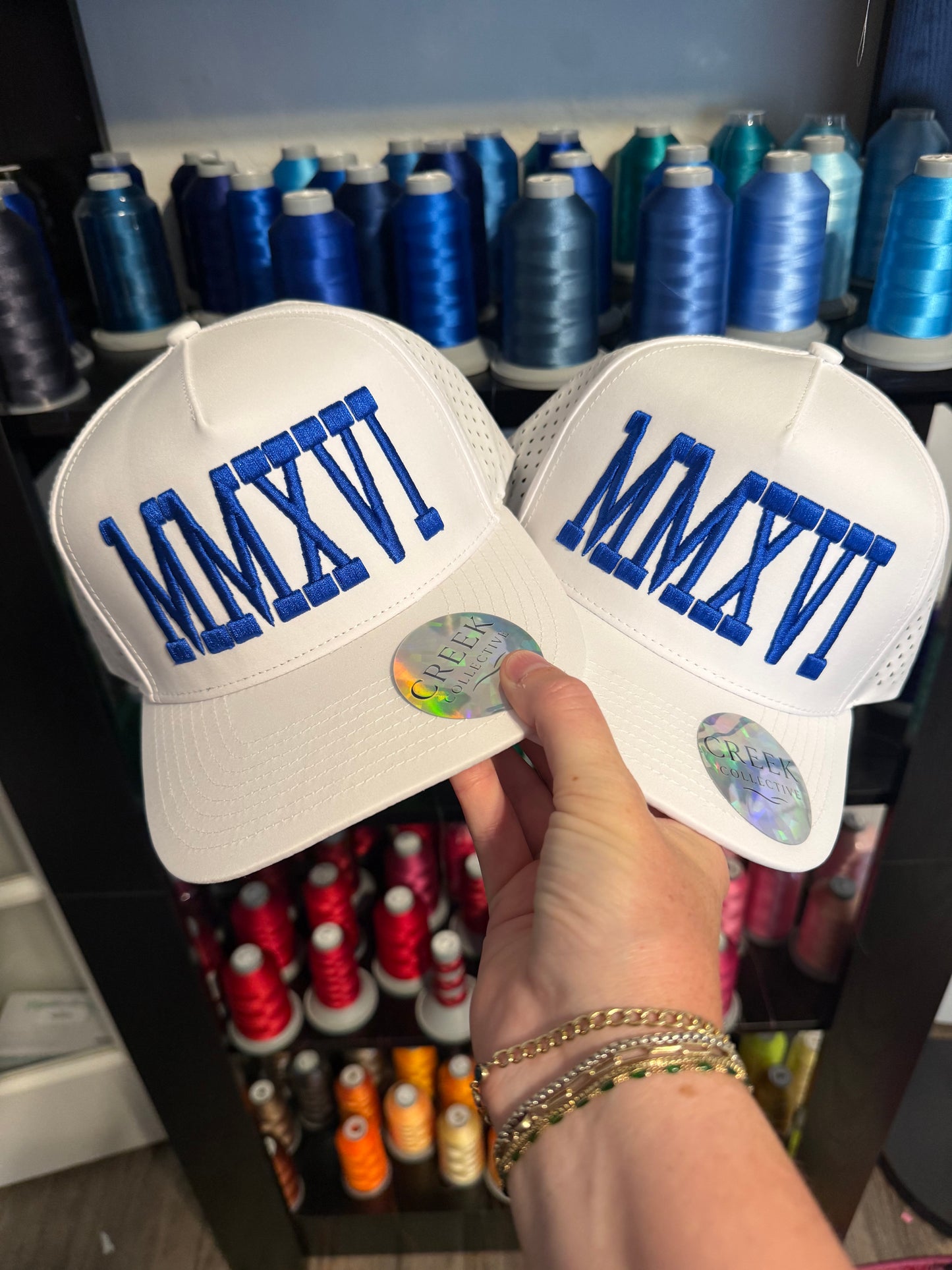 MMXVI - White tech hat