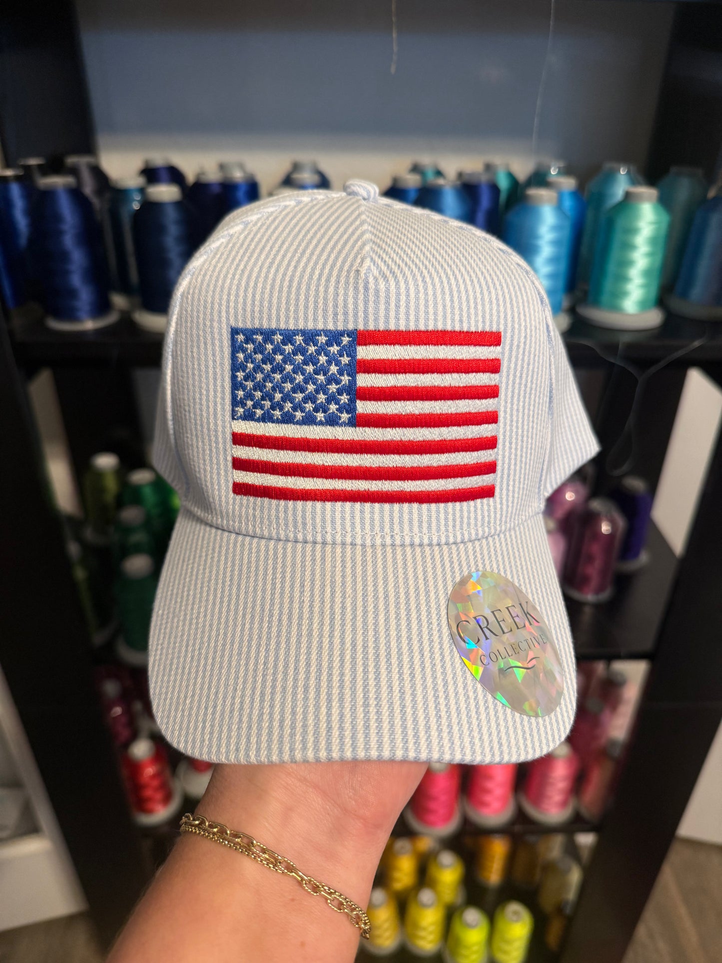 SEERSUCKER - American Flag