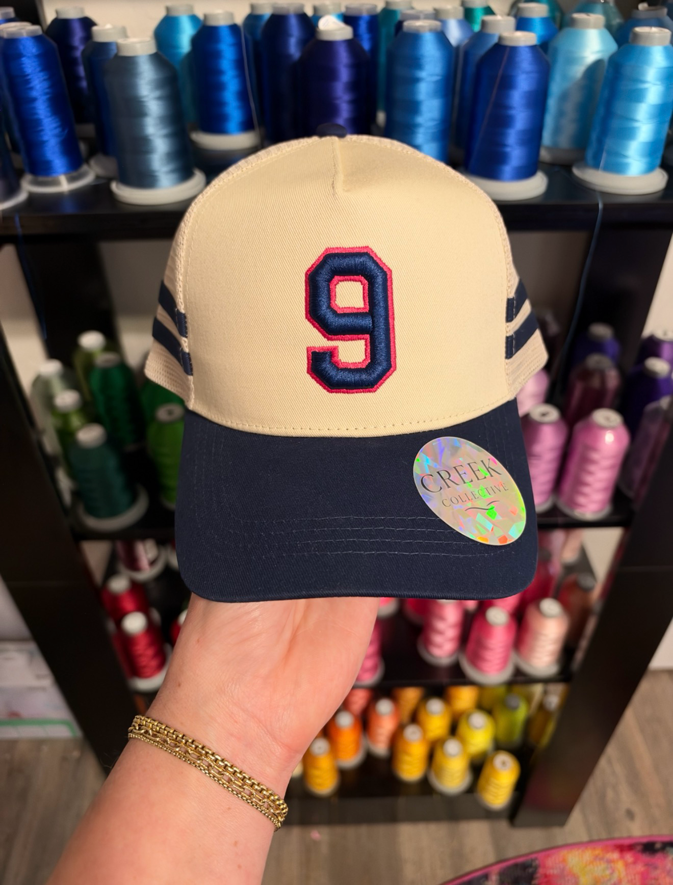 REIGN - Number Hats- Canvas Mesh Snapback