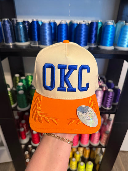 OKC - Leaf Canvas Hat