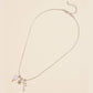 Necklace - Gold Dipped 18K Pickleball Love Charm: Gold / One / 4DN18079