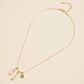 Necklace - Golf Lover's Gold Dipped 18K Charm: Gold / One / 4DN18081