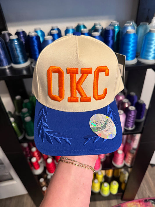 OKC - Leaf Canvas Hat