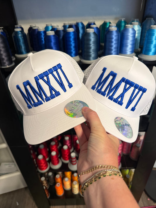 MMXVI - White tech hat
