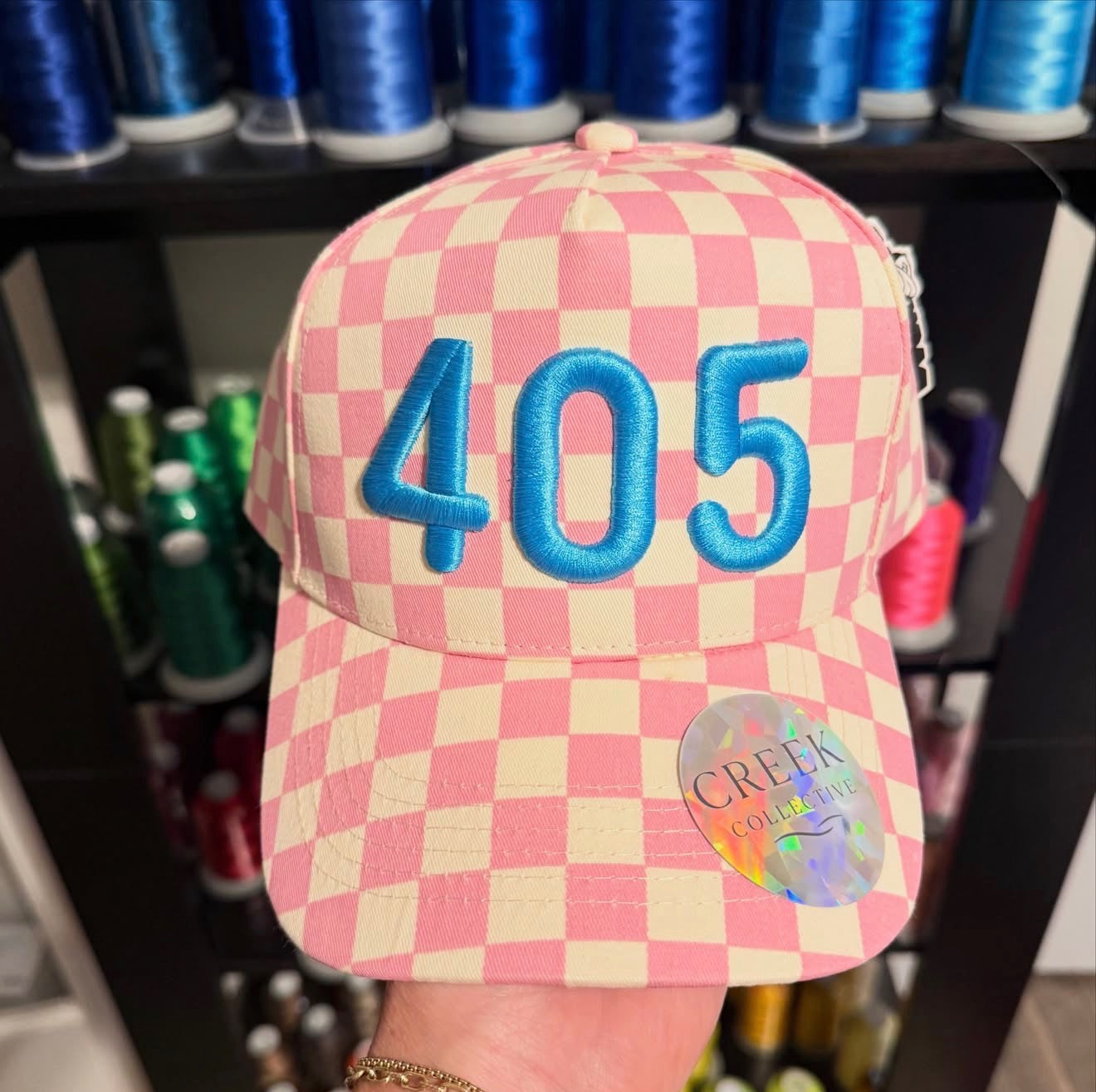 Pink Checkered - OKC/405/580/918
