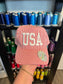 RED SEERSUCKER - USA/MERICA