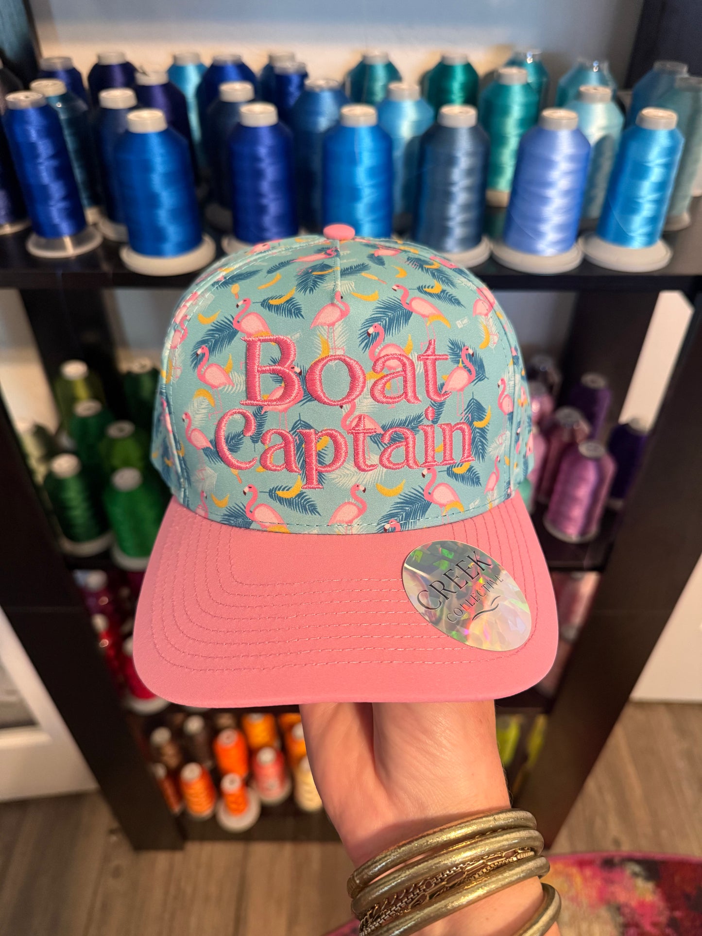 Boat Captain - Flamingo Tech hat