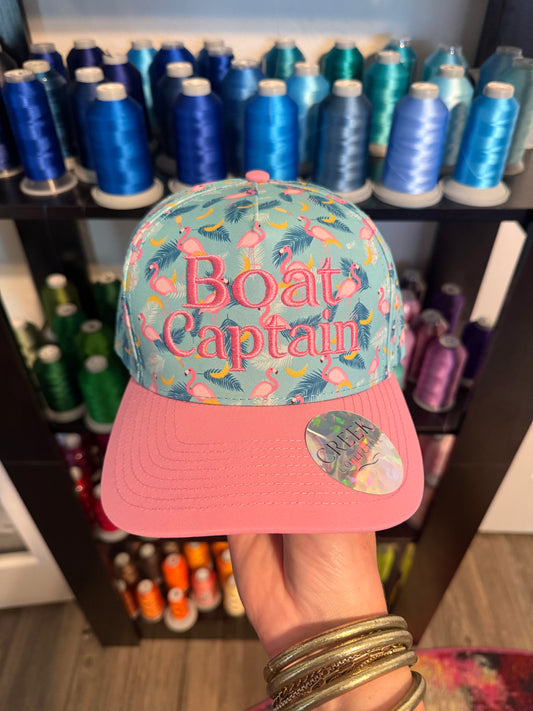 Boat Captain - Flamingo Tech hat
