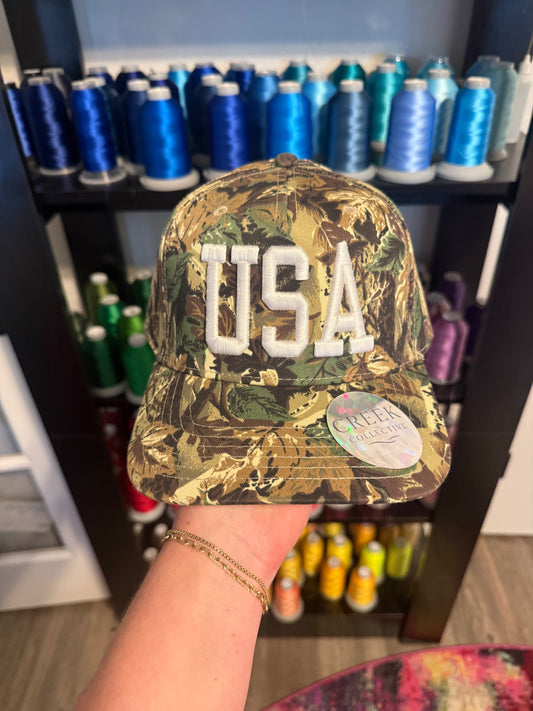 USA Camo Hat