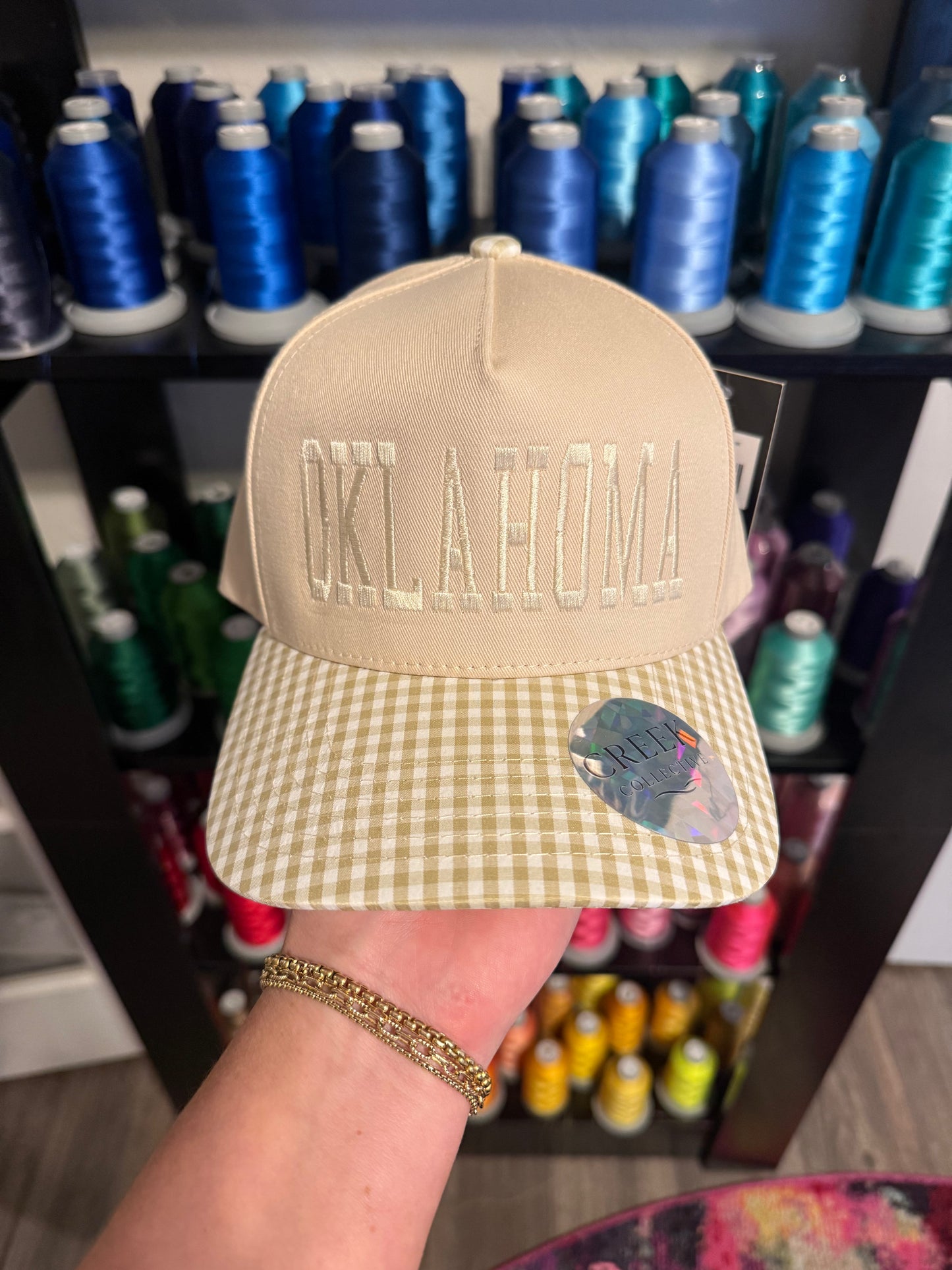 OKLAHOMA - Tonal Gingham
