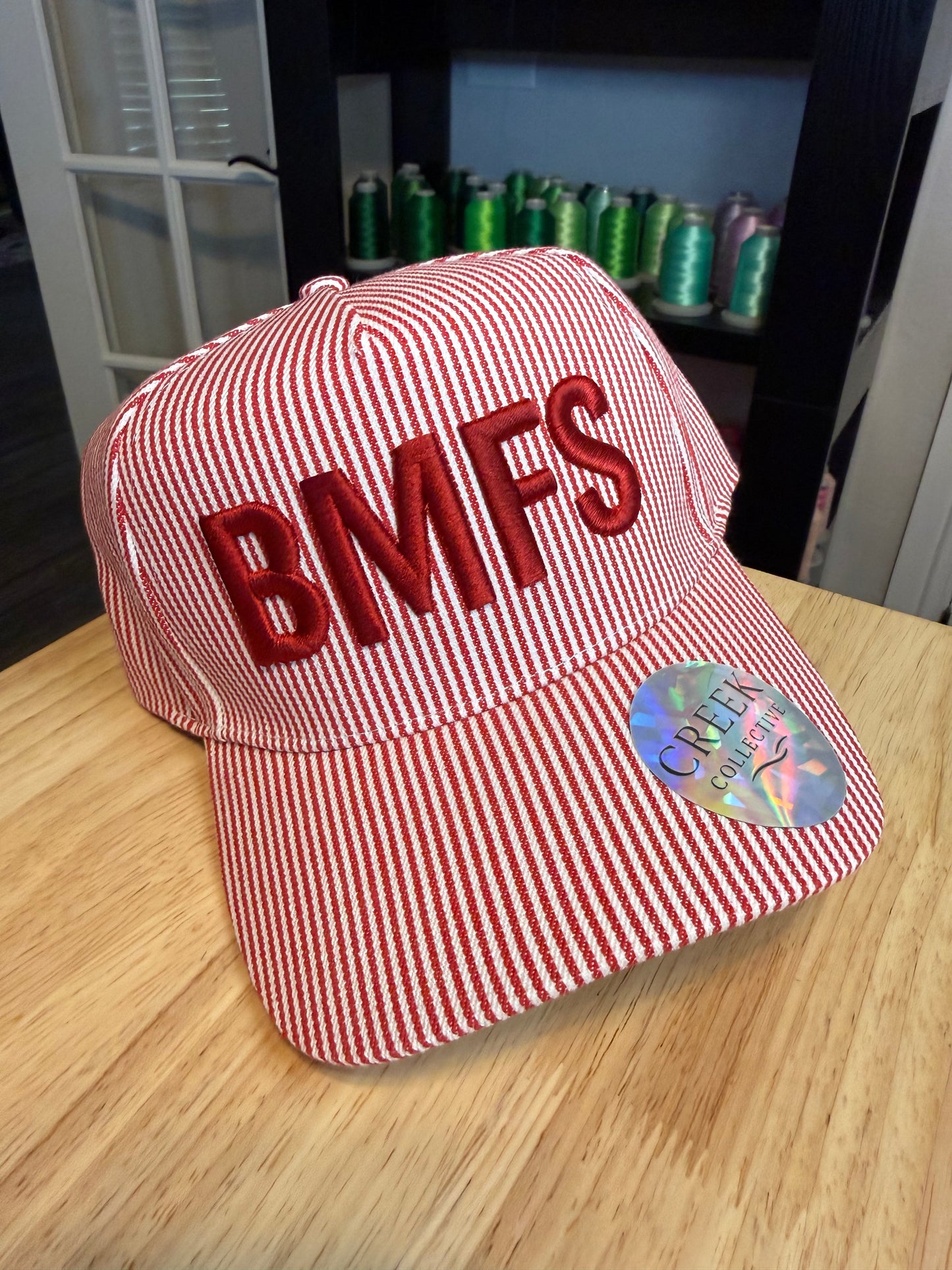 BMFS - Red Seersucker