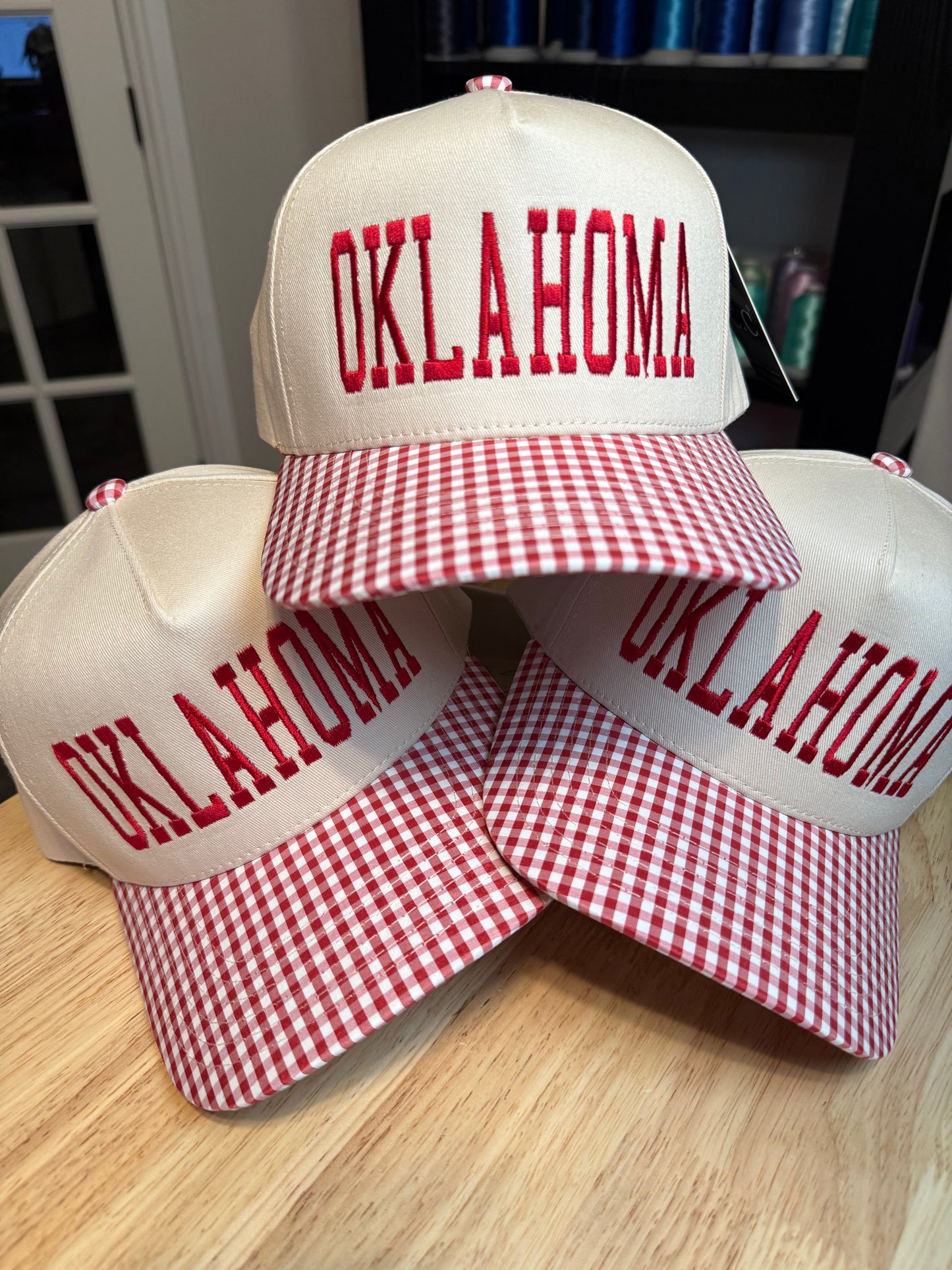 OKLAHOMA - Red Gingham