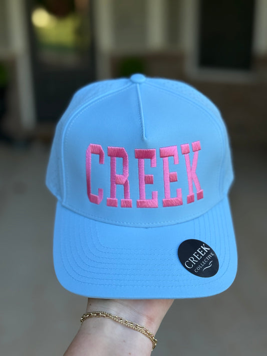 ANTLER & CREEK - SKY BLUE 5 PANEL DRYFIT SNAPBACK